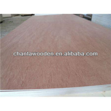 two time hot pressed 9mm 10mm 18mm bintangor plywood for Philippines